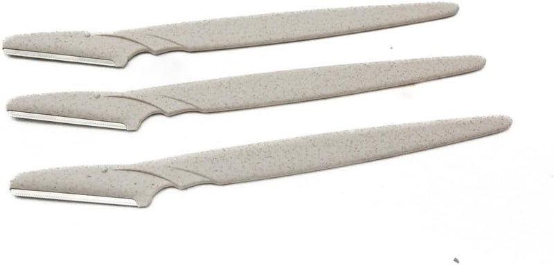 Daiso Eco-Friendly Facial Razor Set - 3 Pcs for Beauty Care - Image 1